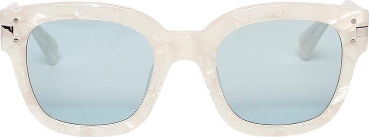 Amiri Classic Logo Sunglasses 'Pearl/Blue'
