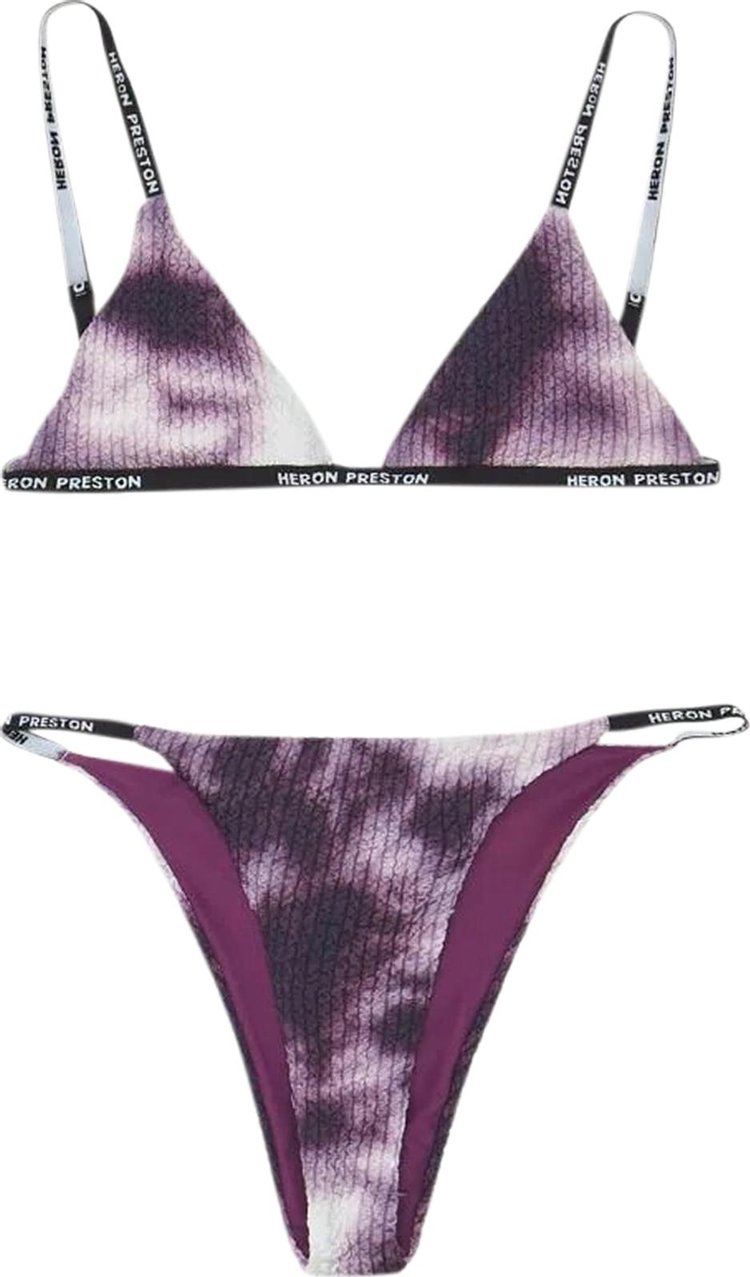 Heron Preston Triangle Bikini 'Washed Purple'