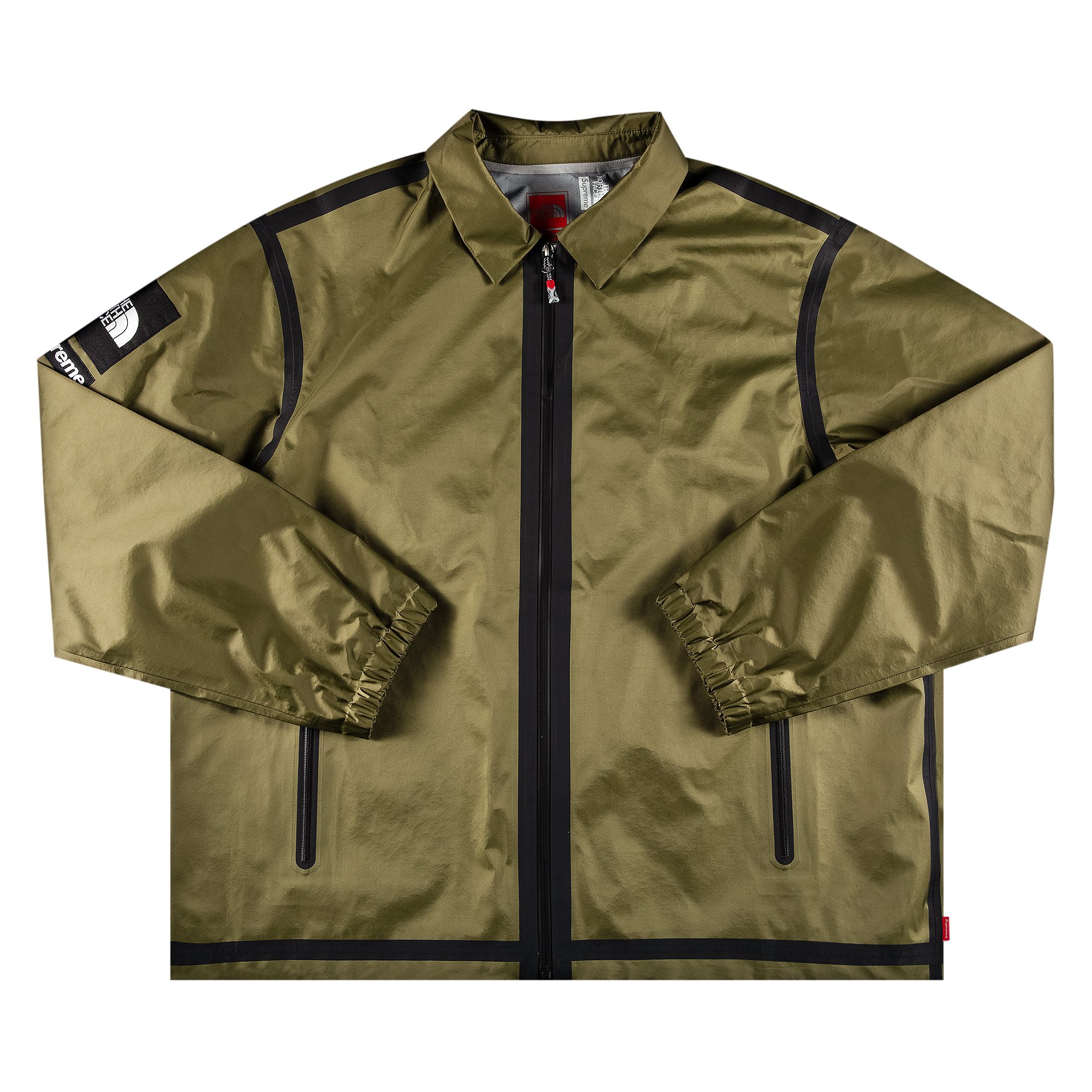 Supreme x The North Face Summit Series Outer Tape Seam Coaches Jacket  &#039;Olive&#039;