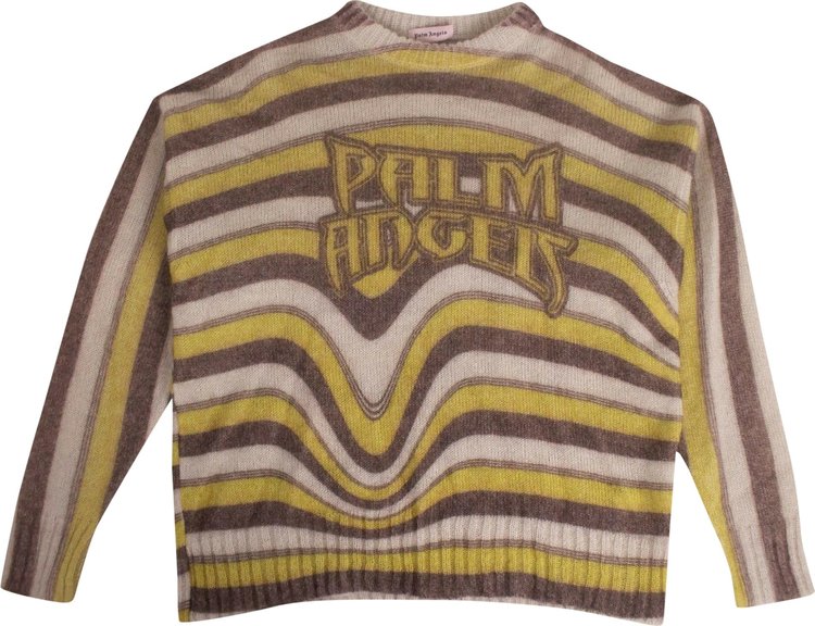 Palm Angels Melting Stripes Sweater 'Multicolor'