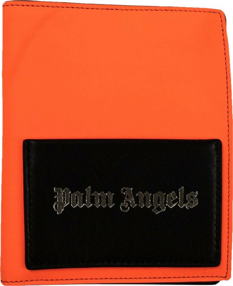 Palm Angels Iconic Passport Case 'Neon Orange'