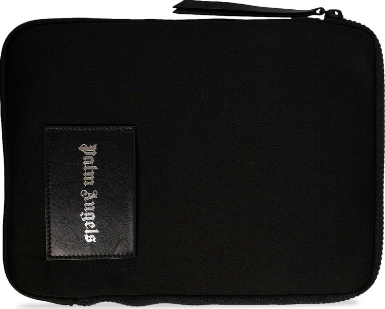Palm Angels Logo Patch iPad Case Pouch 'Black'