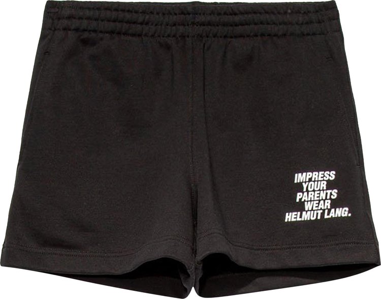 Helmut Lang Impress Shorts 'Basalt Black'