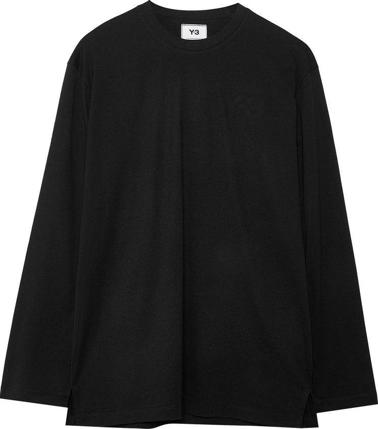 Buy Y-3 Classic Chest Logo Long Sleeve Tee 'Black' - FN3361 | GOAT
