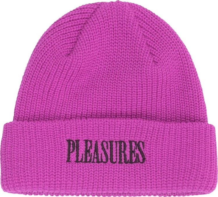 Pleasures Balance Logo Beanie 'Pink'