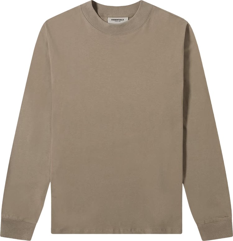 Fear of God Essentials Long-Sleeve T-Shirt 'Taupe'
