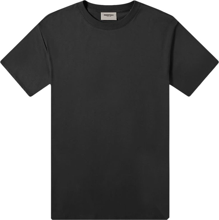 Buy Fear of God Essentials T-Shirt 'Black' - 125SP212000F | GOAT