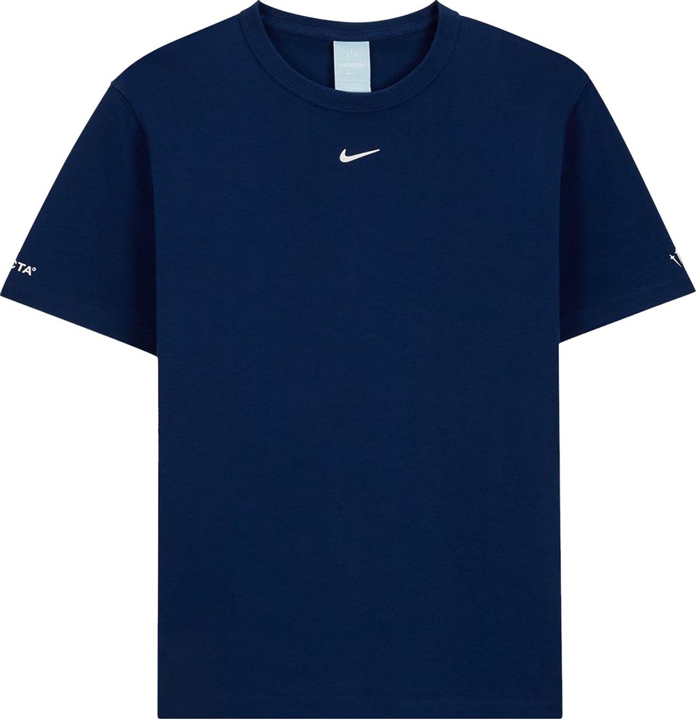 Buy Nike x NOCTA Short-Sleeve Top 'Blue Void/White' - DJ5951 492 | GOAT