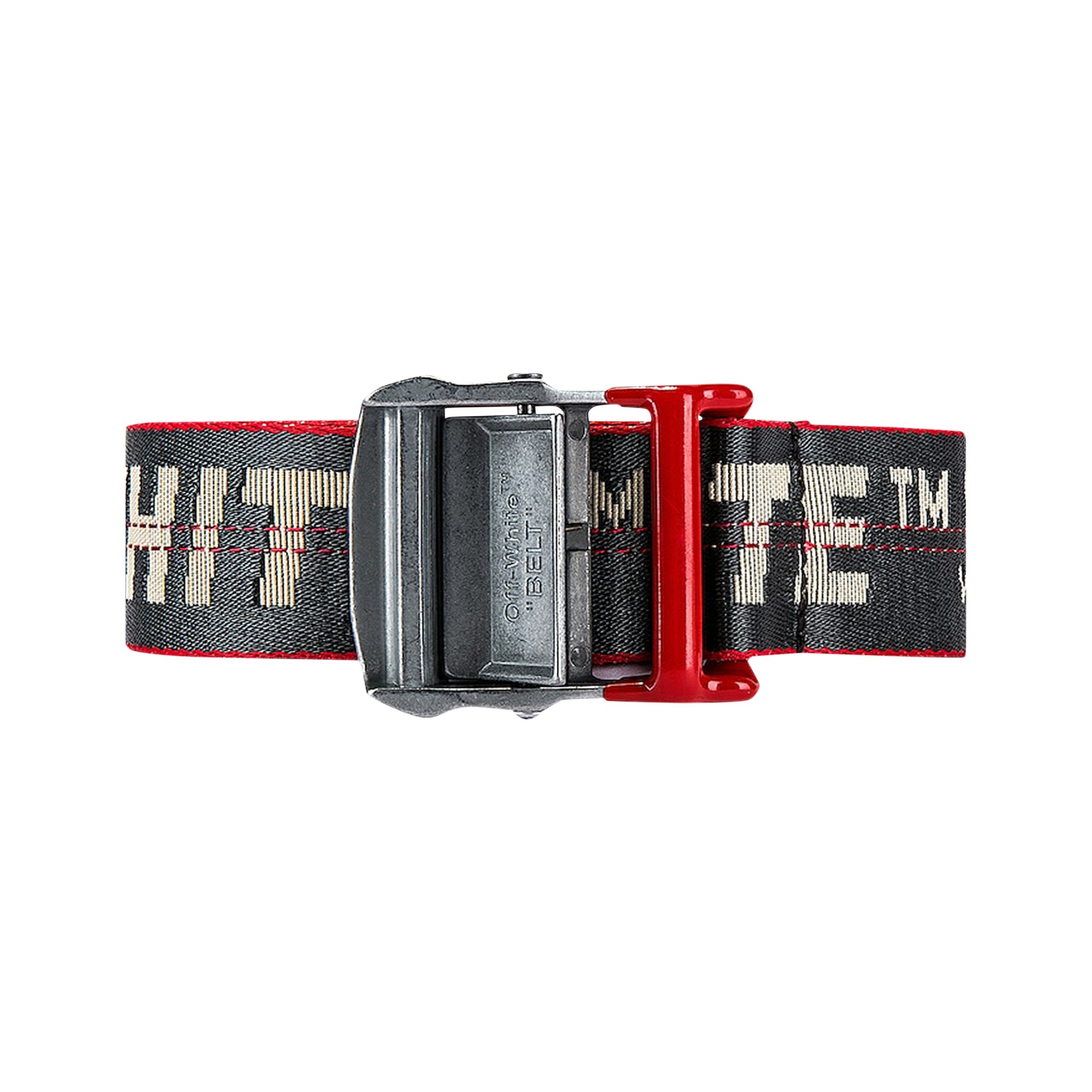 OFF-WHITE Industrial Belt Grey/Red