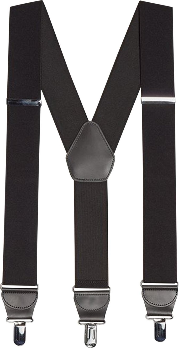 Comme des Garçons Homme Plus Elastic Band Y-Type Suspenders 'Black'