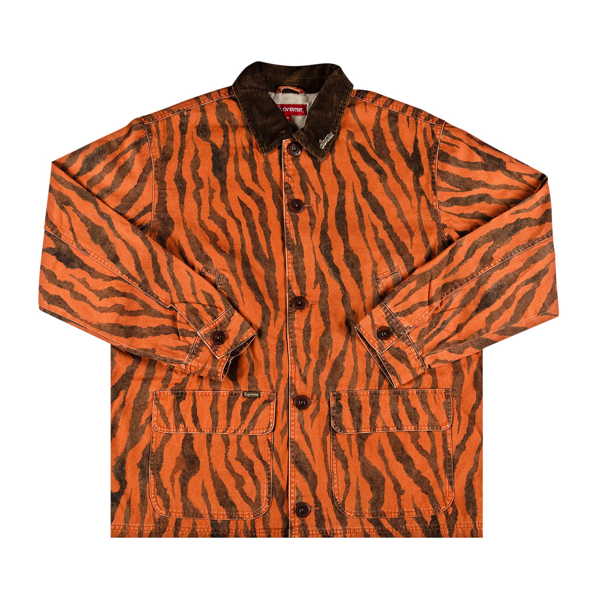 Supreme Barn Coat Tiger Stripe定価は＄188です