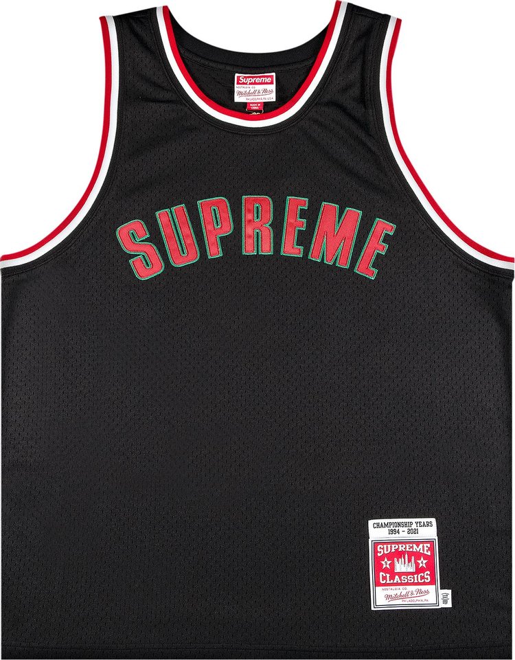 Supreme x Mitchell & Ness Basketball Jersey - Farfetch