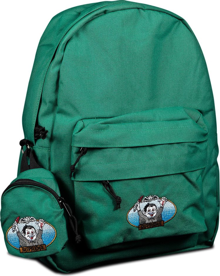 Supreme, Bags, Supremebox Logo Multipocket Army Green School Backpack