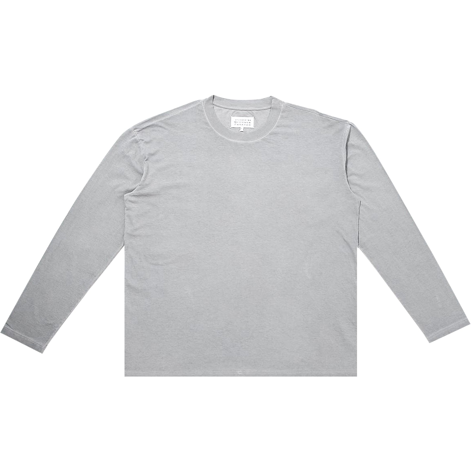 Maison Margiela Washed Long-Sleeve T-Shirt 'Grey'