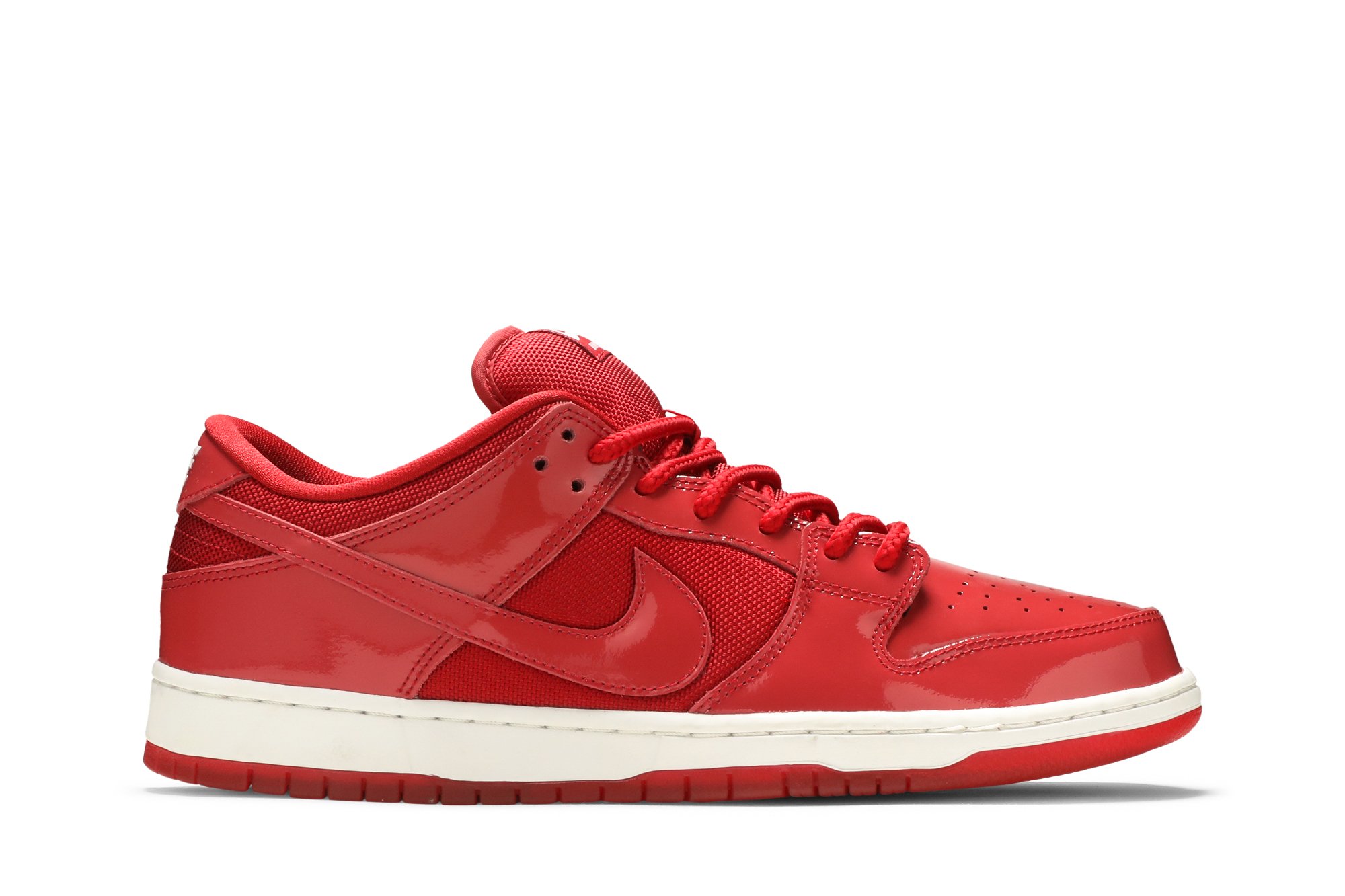 Buy Dunk Low Pro SB 'Red Patent Leather' - 304292 616 | GOAT
