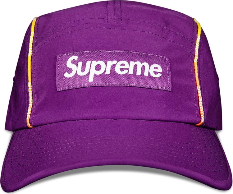 Supreme Gradient Piping Camp Cap 'Purple'