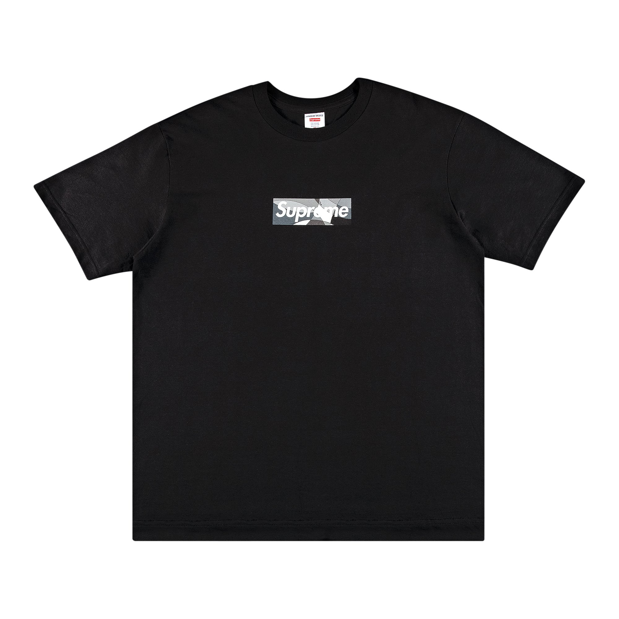 Buy Supreme x Emilio Pucci Box Logo Tee 'Black/Black' - SS21T4 