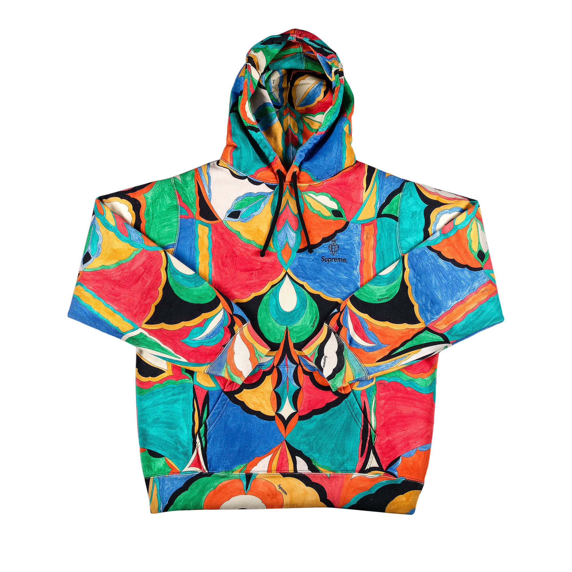 Buy Supreme x Emilio Pucci Hooded Sweatshirt 'Multicolor