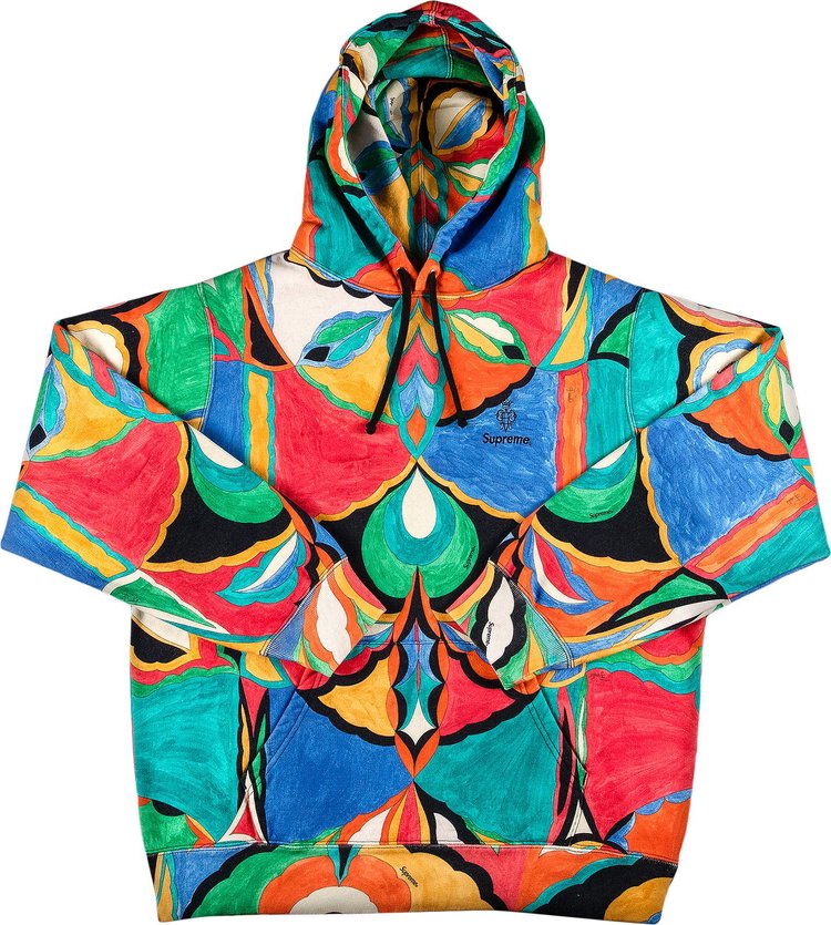 Supreme x Emilio Pucci Hooded Sweatshirt 'Multicolor'
