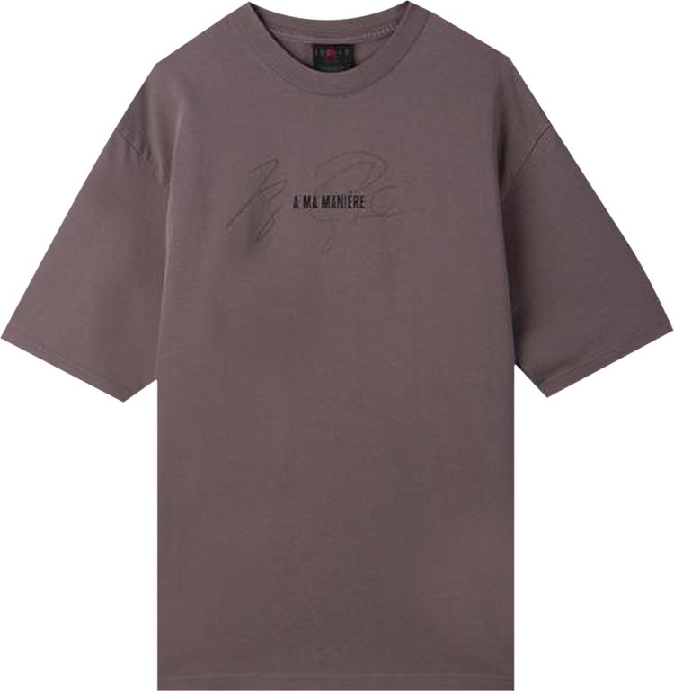 Air Jordan x A Ma Maniére Short-Sleeve T-Shirt  'Violet Ore/Black'