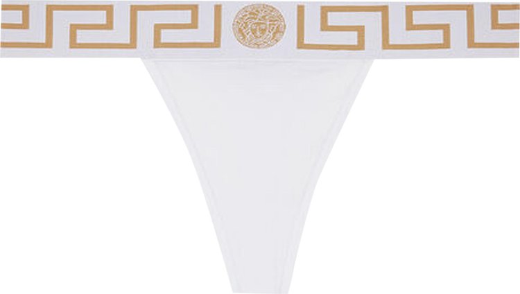 Buy Versace Greca Border Thong 'Optical White' - AUD01042 A232741 A1001 ...