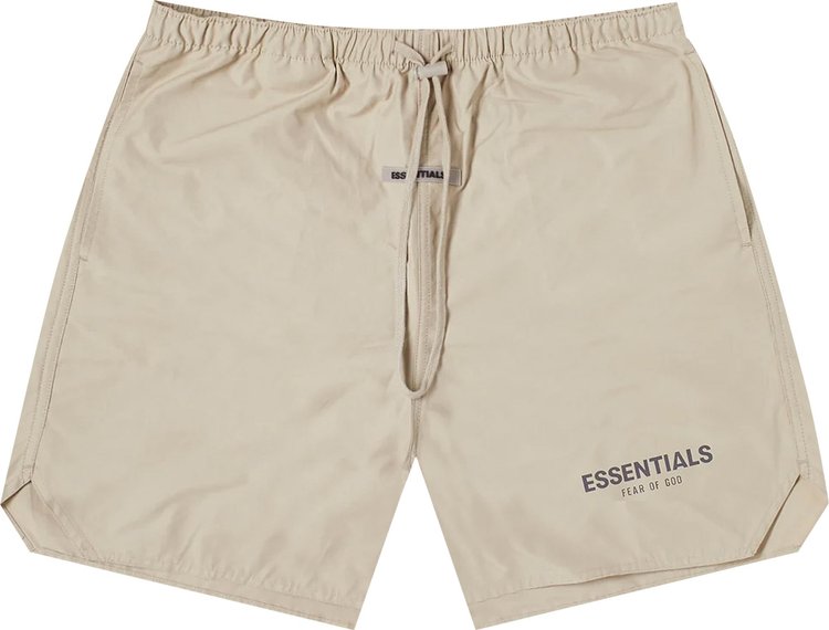 Buy Fear of God Essentials Volley Short 'Olive' - 160HO202023F | GOAT