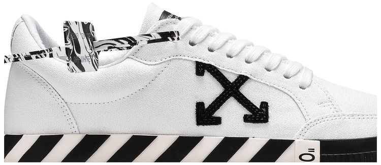 Off White Vulc Sneaker Low White Black