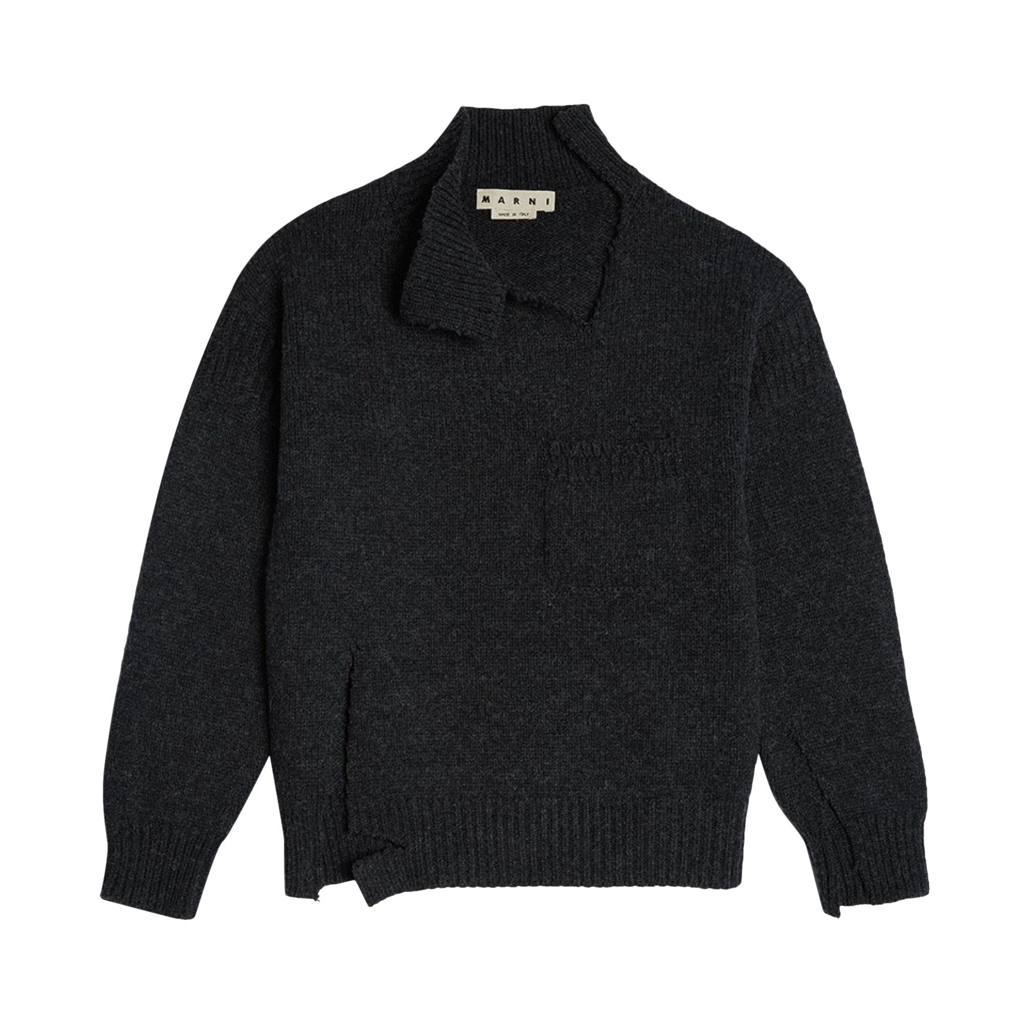marni distressed sweater