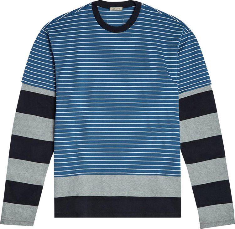 Marni Pin Stripe Long-Sleeve T-Shirt 'Royal'