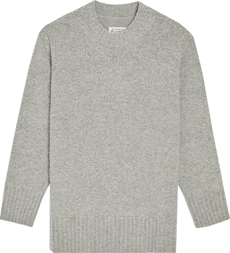 Maison Margiela Gauge Long Sweater 'Light Grey'