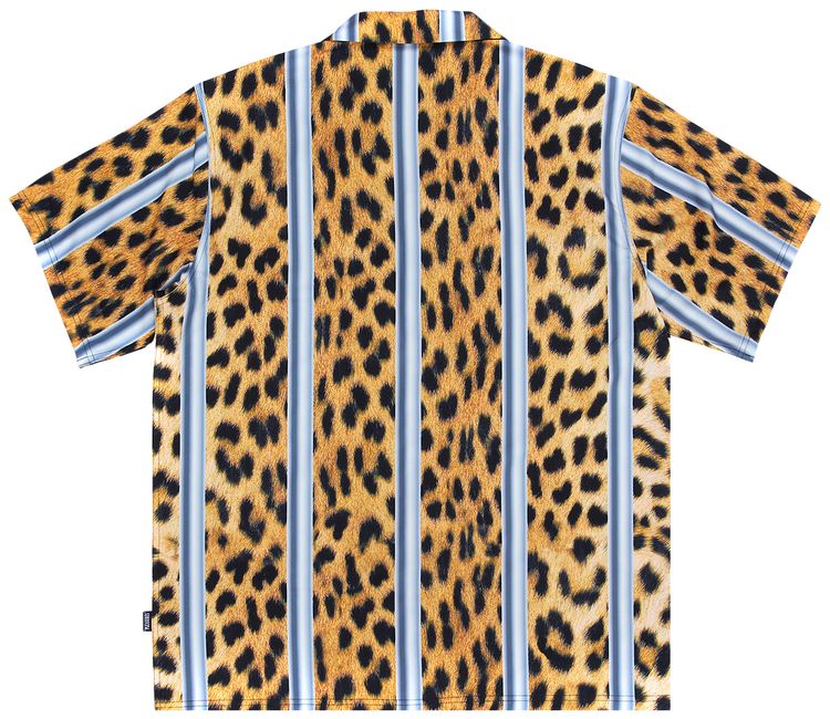 Pleasures Eddie Button Down Cheetah