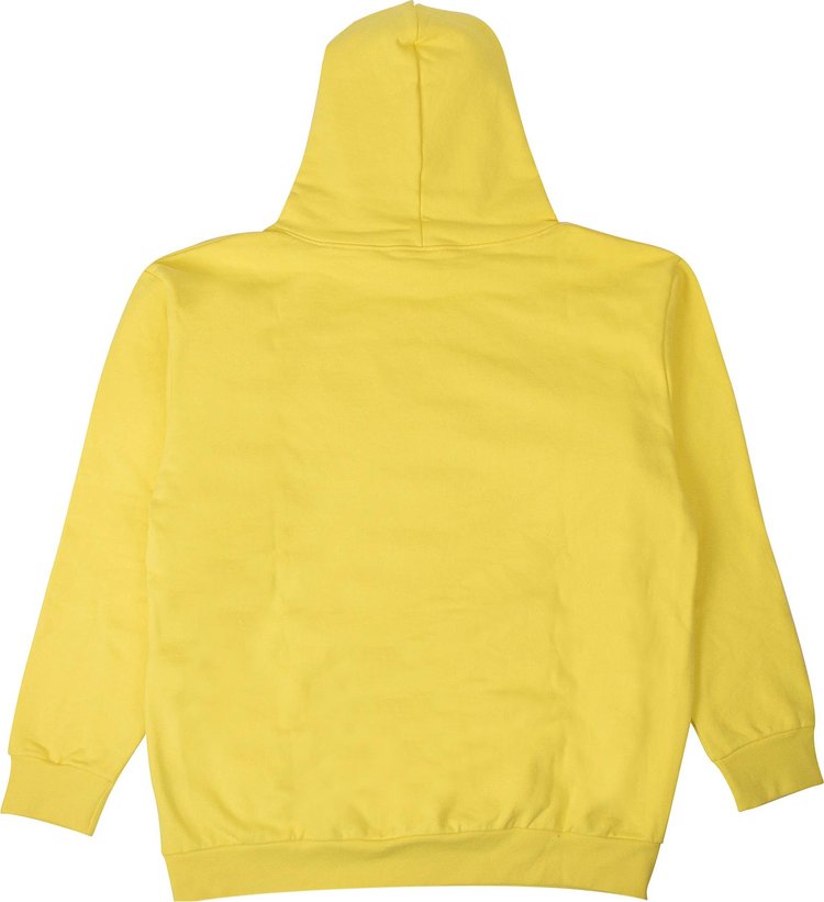 Sp5der Logo Hoodie Sweatshirt Yellow