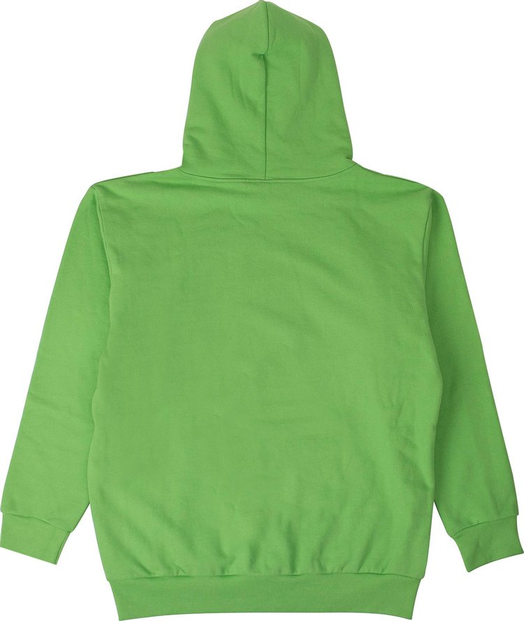 Sp5der Logo Hoodie Sweatshirt Green