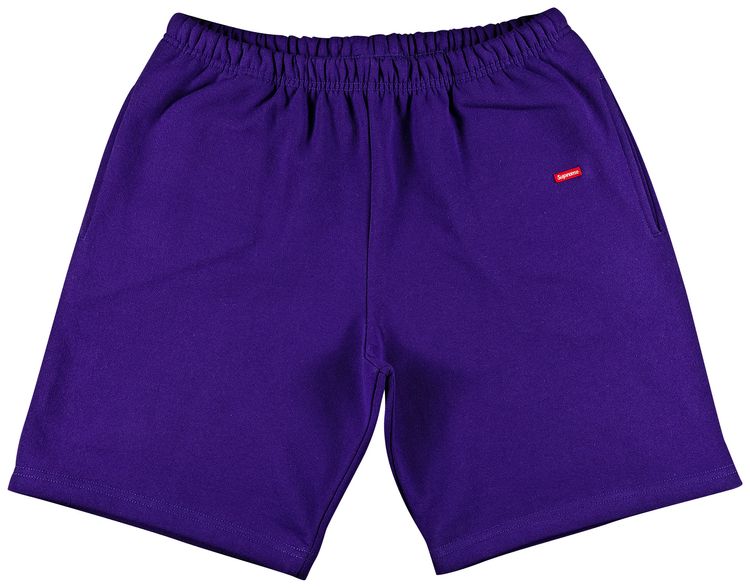 Supreme Small Box Sweatshort Purple