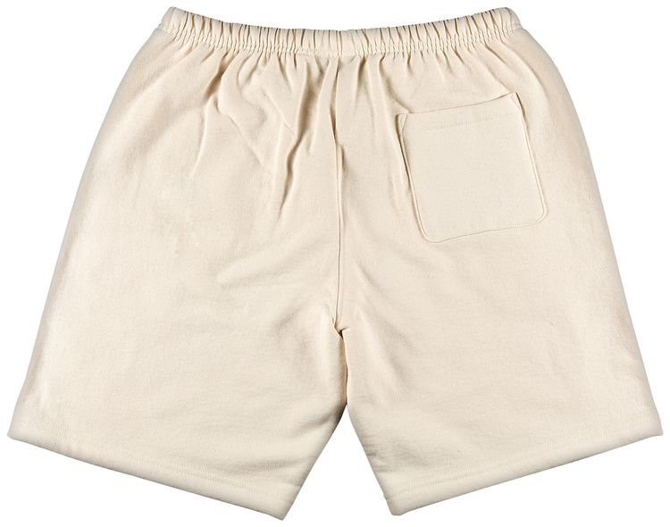 Supreme Small Box Sweatshort Natural
