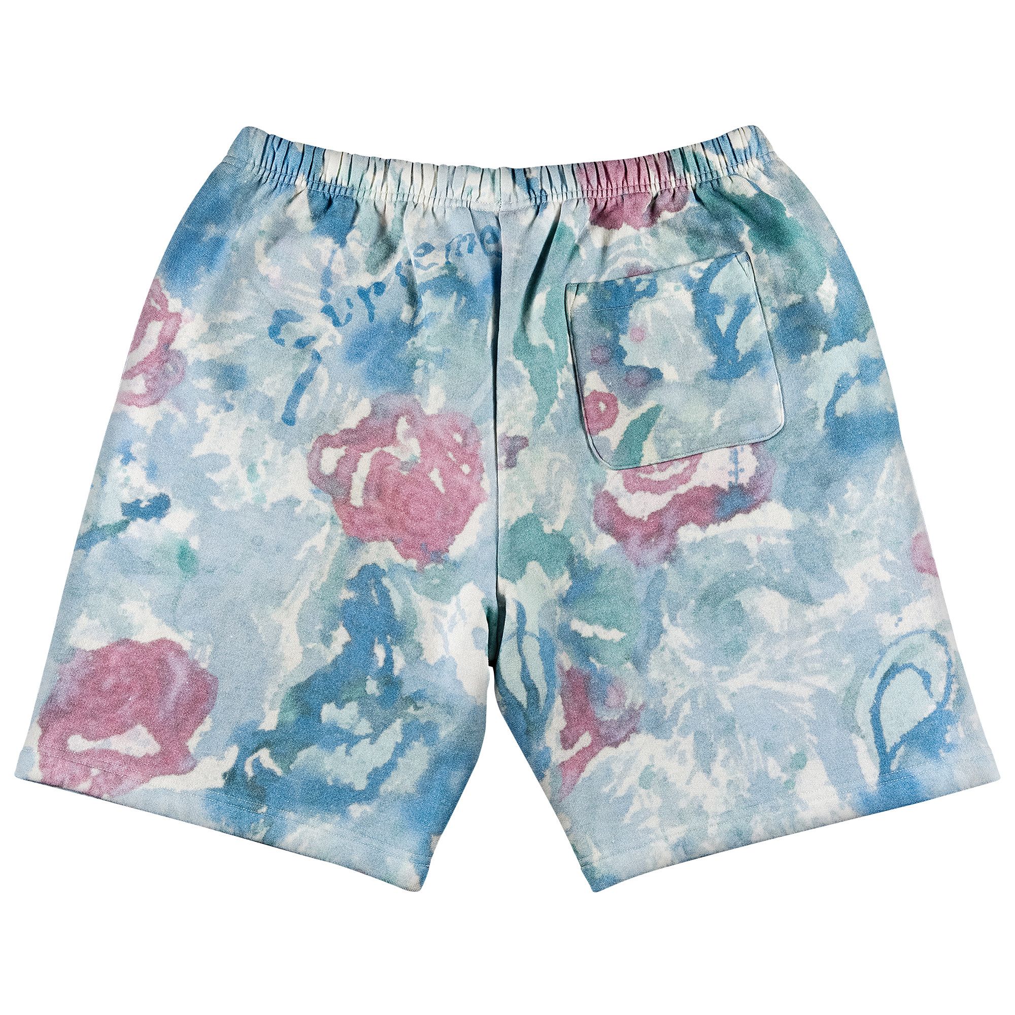 Buy Supreme Small Box Sweatshort 'Watercolor Floral' - SS21SH43 Buy Supreme Small Box Sweatshort 'Watercolor Floral' - SS21SH43