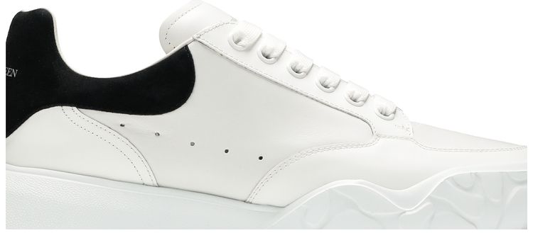 Alexander McQueen Oversized Court Trainer White Black