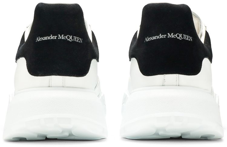 Alexander McQueen Oversized Court Trainer White Black