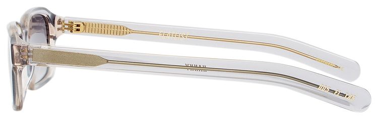 Flatlist Hanky Sunglasses Crystal GreySmoke Gradient