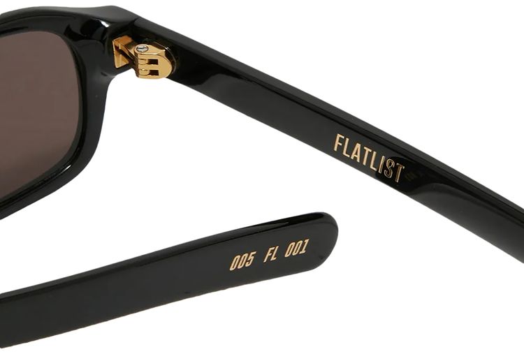 Flatlist Hanky Sunglasses Solid Black