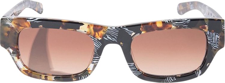 Flatlist Frankie Sunglasses 'Safari/Brown Gradient'
