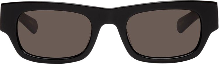 Flatlist Frankie Sunglasses 'Solid Black/Black'