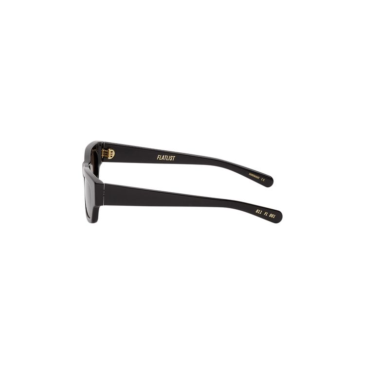 Flatlist Frankie Sunglasses Solid BlackBlack