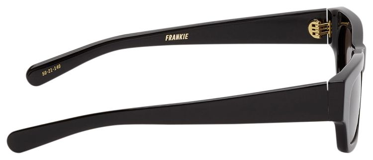 Flatlist Frankie Sunglasses Solid BlackBlack