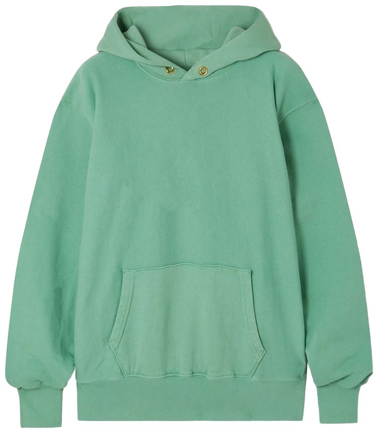 Les Tien Cropped Hoodie Pistachio