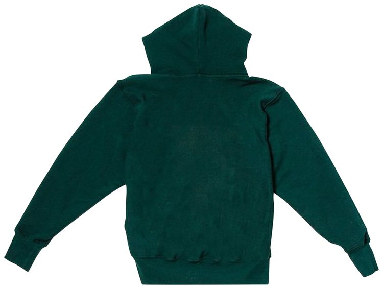Les Tien Cropped Hoodie Emerald
