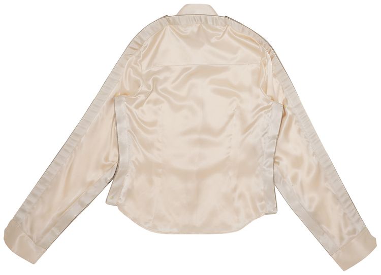 YProject Multi Button Shirt PeachSilver