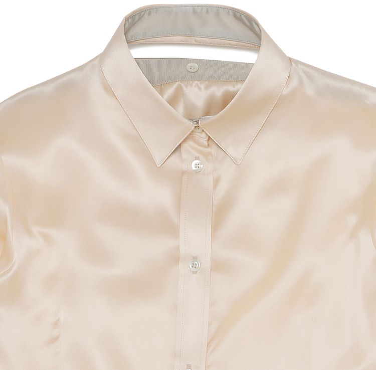YProject Multi Button Shirt PeachSilver