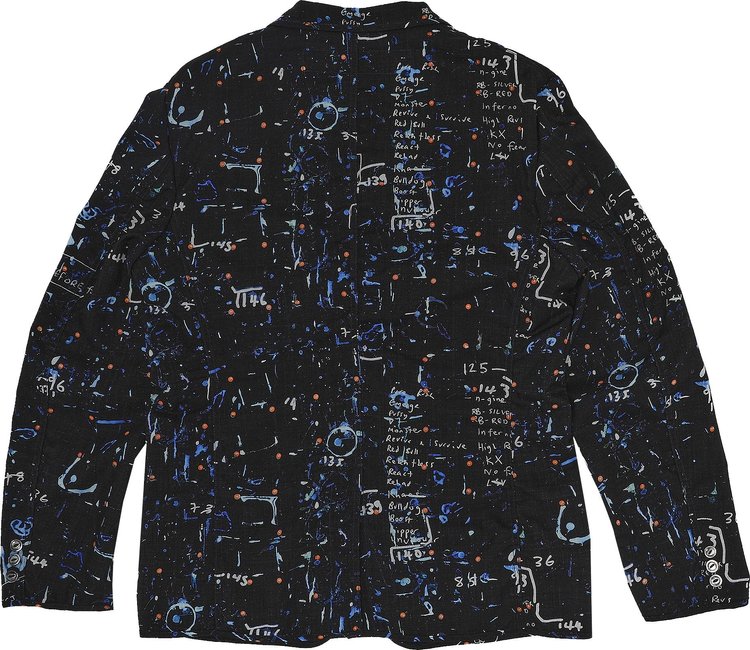 Junya Watanabe Printed Jacket Black