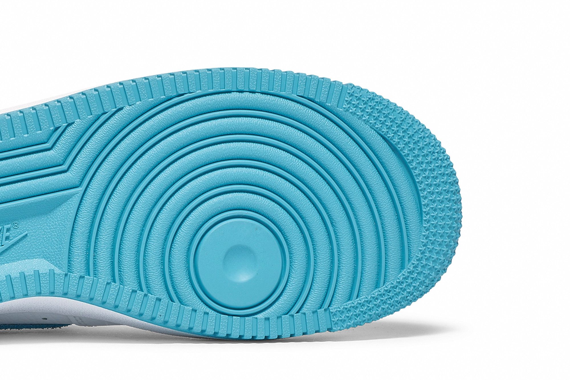 Nike air force blue sole store